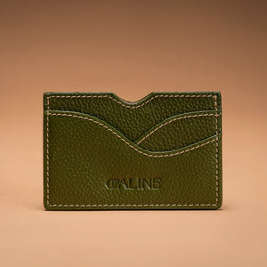 Serra Cardholder - Moss Green