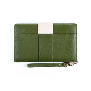 Sora travel wallet - Moss Green