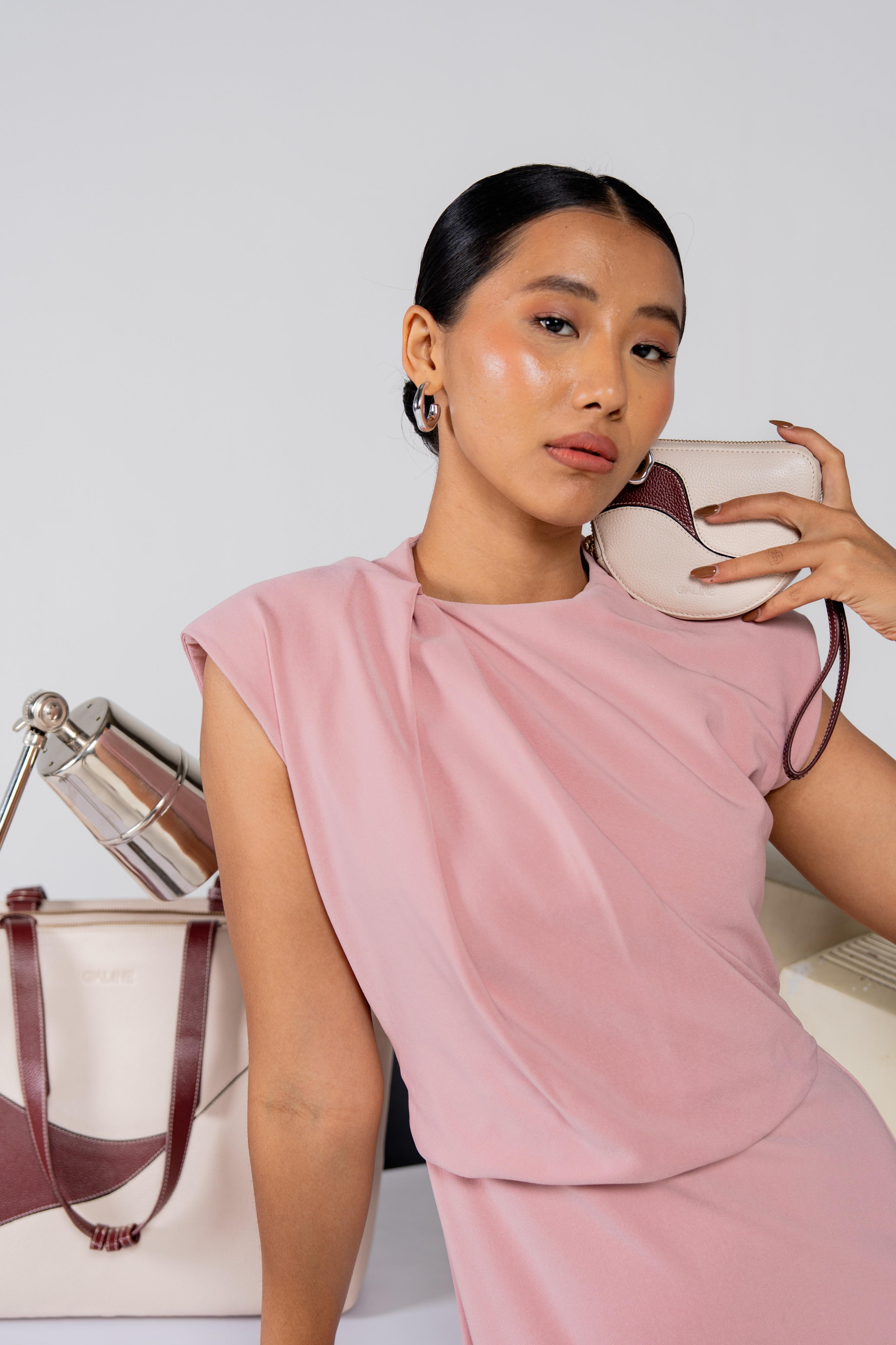 OP Mini Wristlet Pouch - Deep Wine