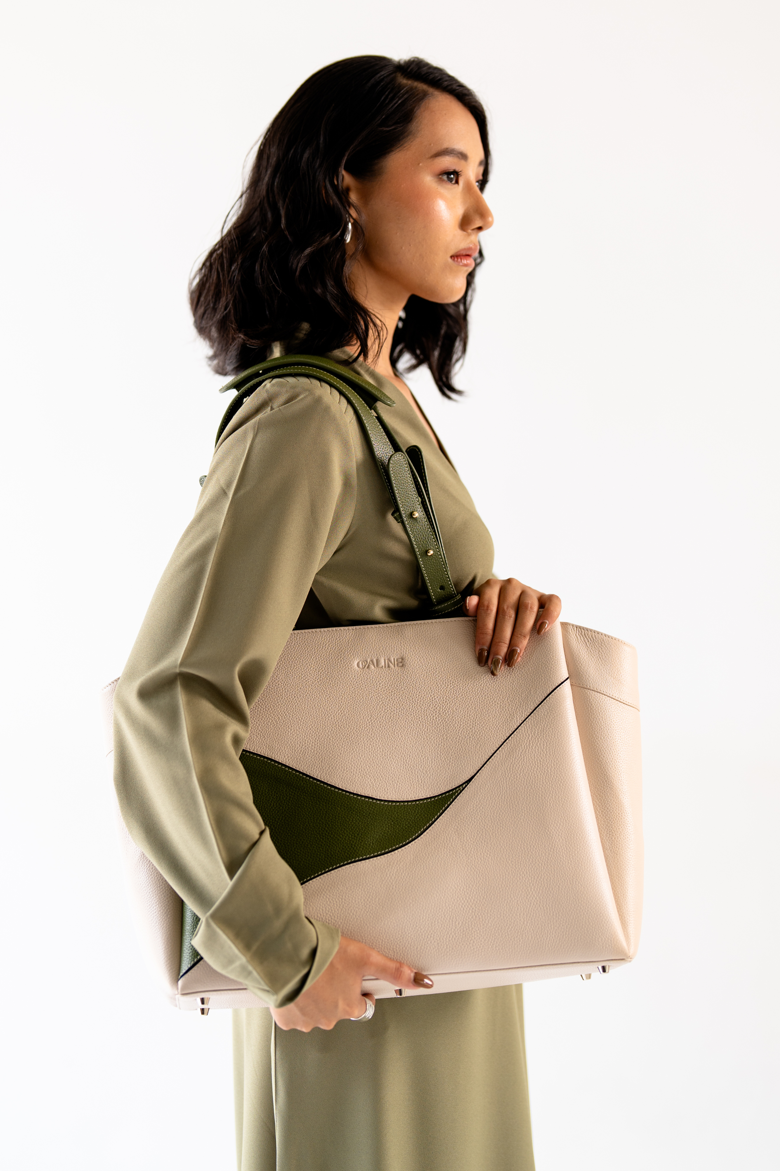 929 Work Tote - Moss Green