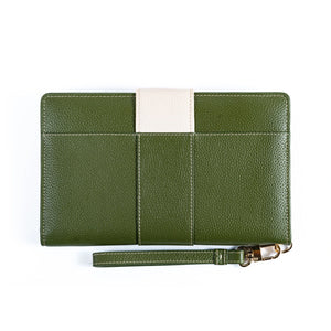 Sora travel wallet - Moss Green