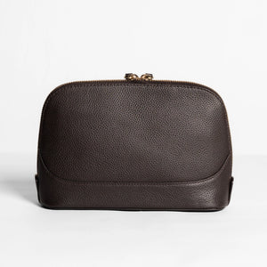 Lume Vanity Pouch - Espresso Brown