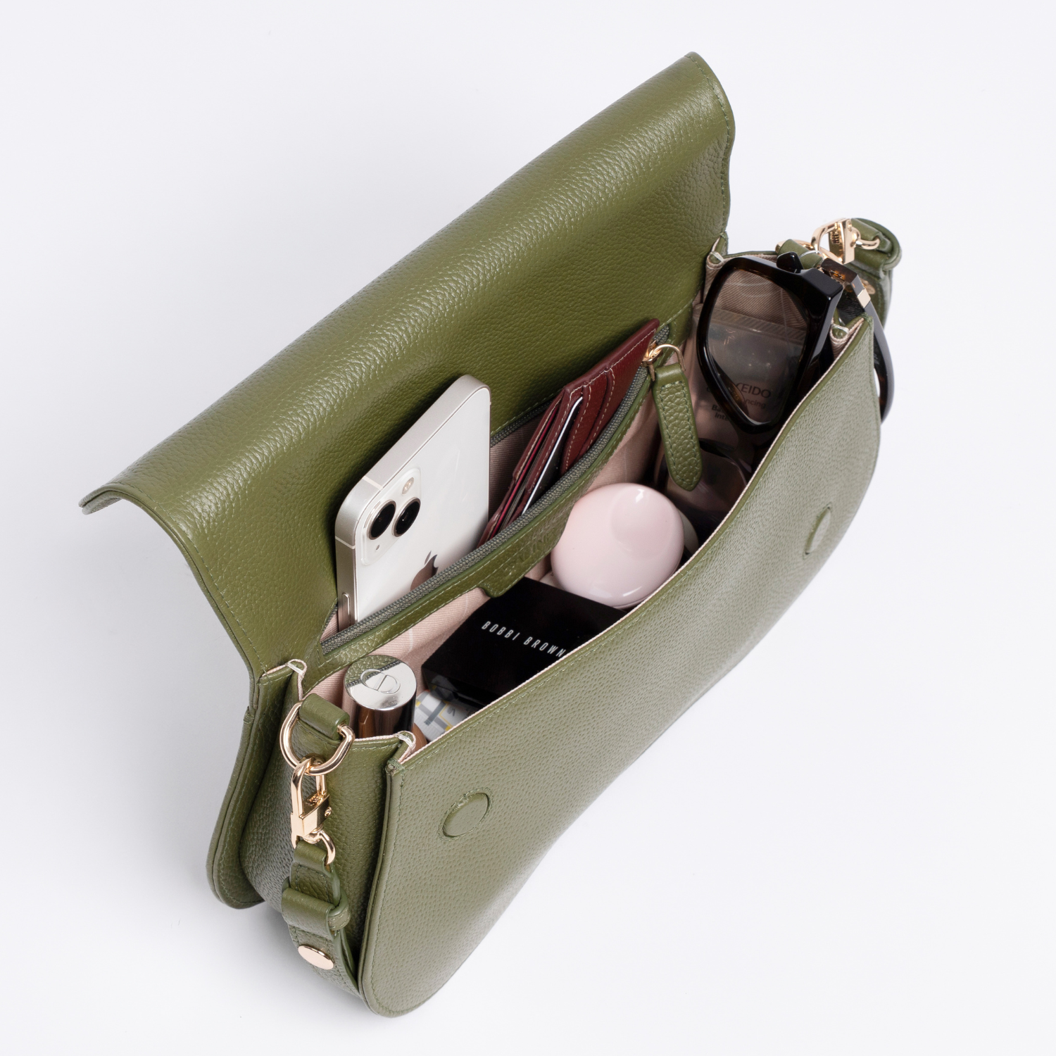 Verra Handbag - Moss Green
